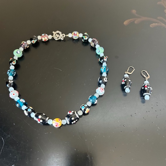 Jewelry - Beaded Necklace and Earrings. NWOT